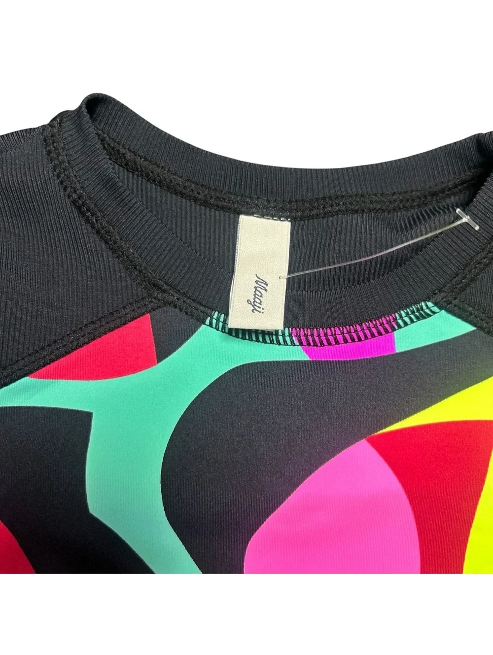 MAAJI girls size 10 long sleeve dry easy rashguard beach cover up swim shirt NWT